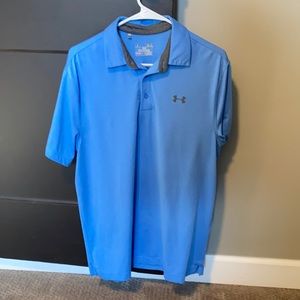 Light blue Under Armour golf polo - Men’s M